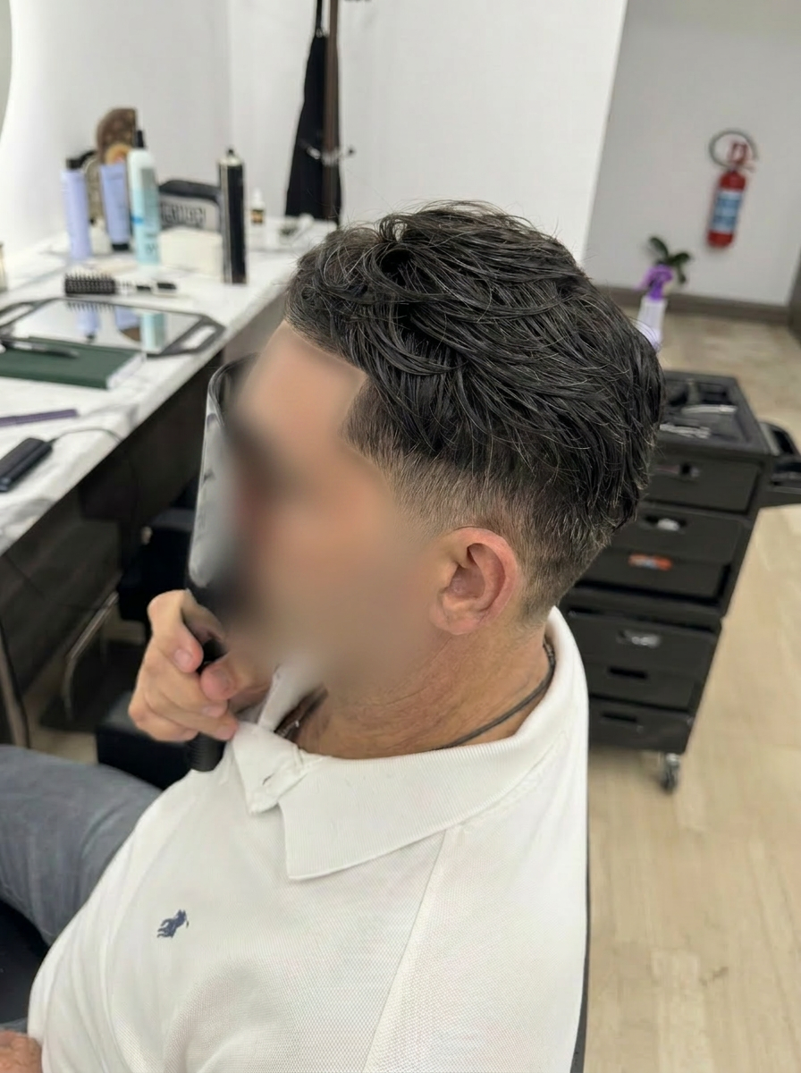 Μετά το wavy hair system